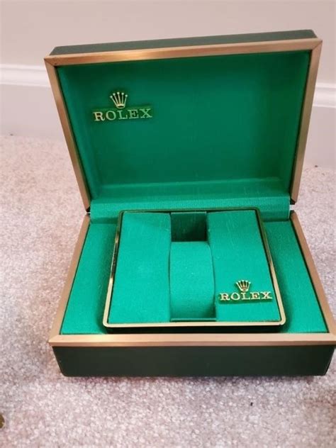 rolex box and papers|empty rolex box price.